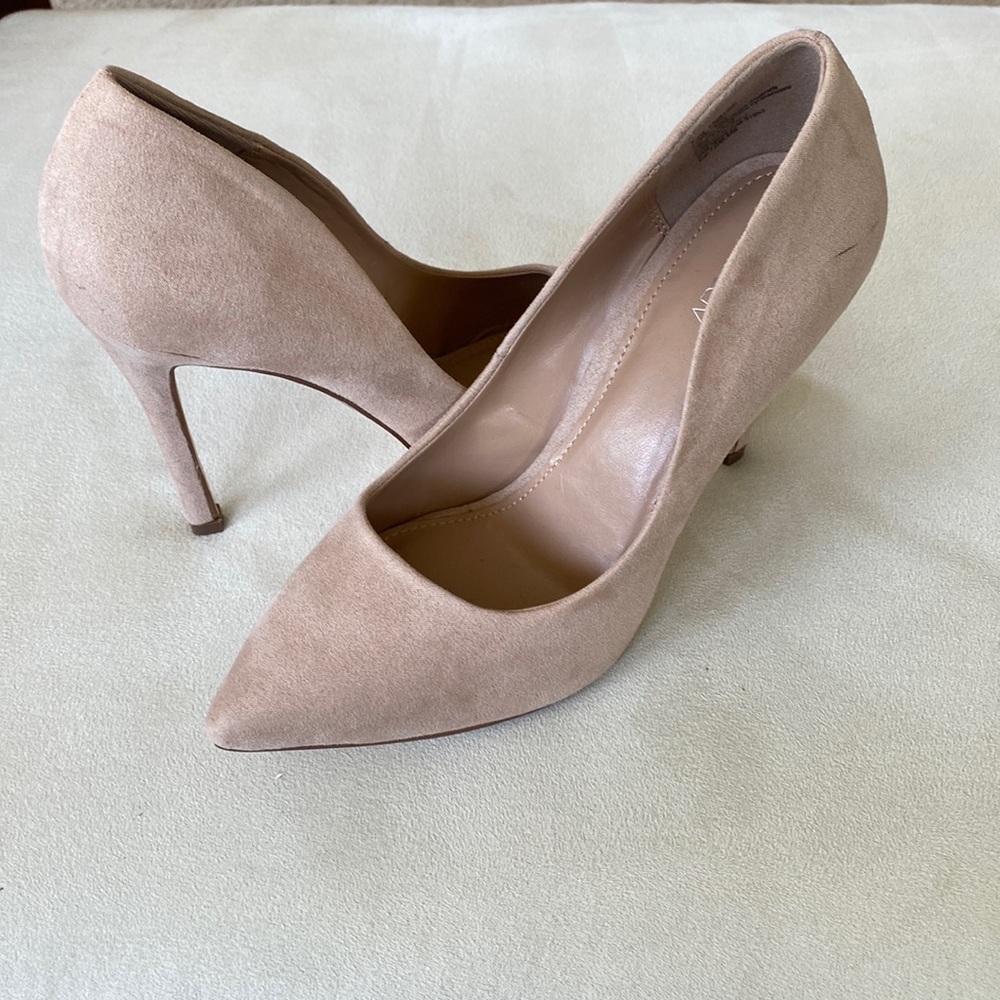 Abound taupe heels